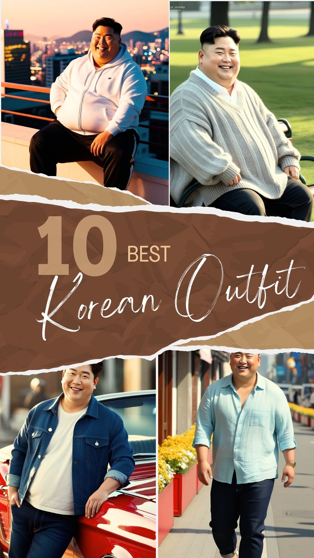 10 Best Korean Outfit Ideas for Chubby Male: Stylish & Comfortable Looks