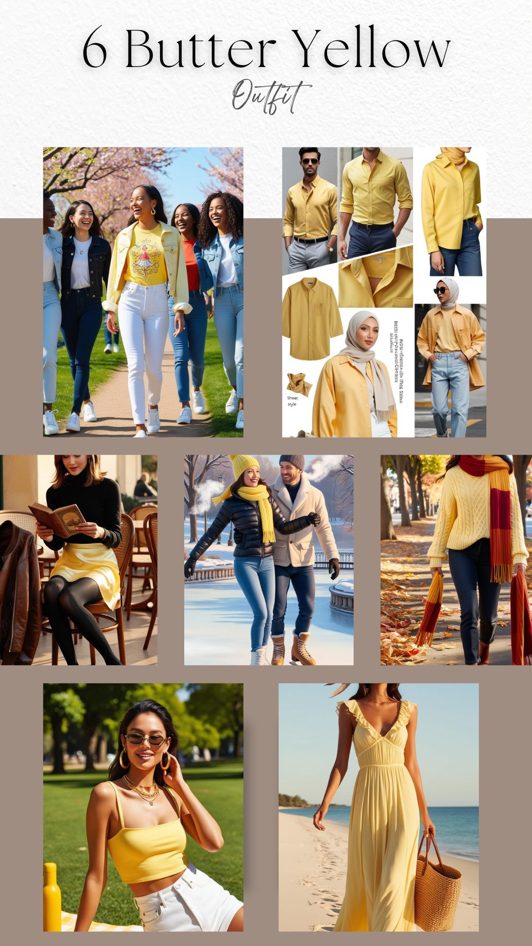 6 Butter Yellow Outfit Inspirations: Sunshine Style All Year Round