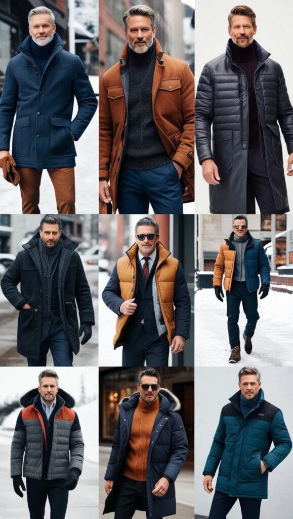 Men's winter fashion will combine functionality, comfort, and bold style.
