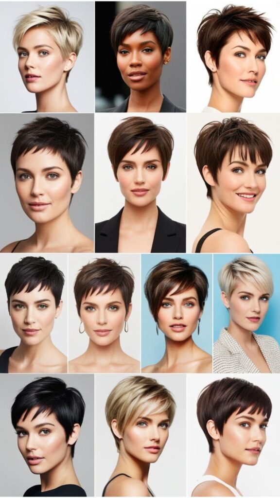 Short haircuts for women offer diverse styles, from pixie cuts to bobs, to suit every face shape and lifestyle. Find the perfect short haircut to complement your unique features.
