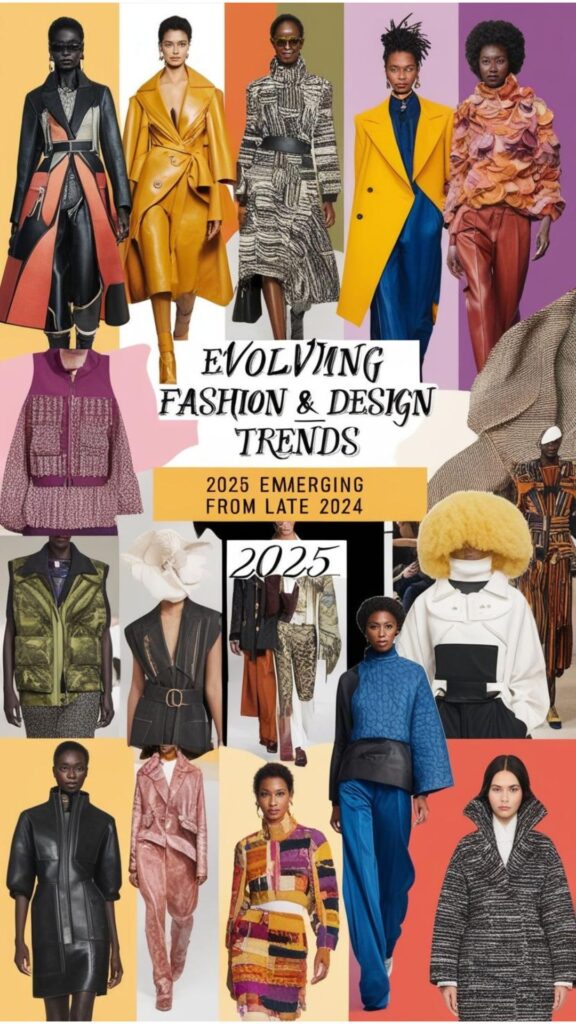 2025 trends often originate in late 2024. Expect evolving styles, with some trends strengthening, others fading. Innovation and surprises will be key.