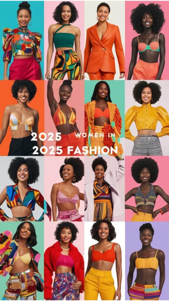 2025 women's fashion embraces individuality, empowering women to express their unique style.
