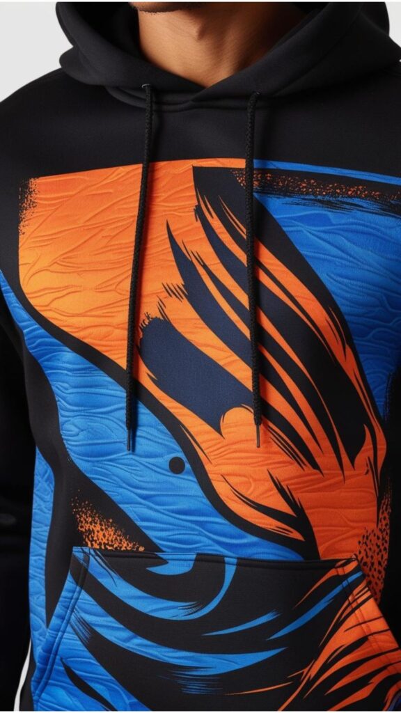 Hoodies offer a unique platform for artistic expression.