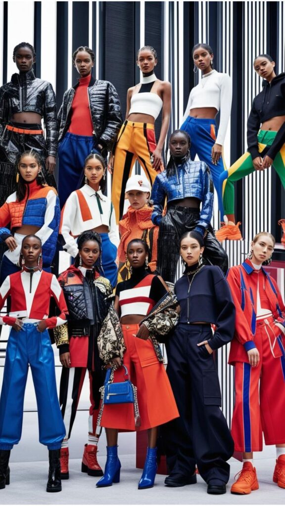Find inspiration in high fashion and streetwear trends.