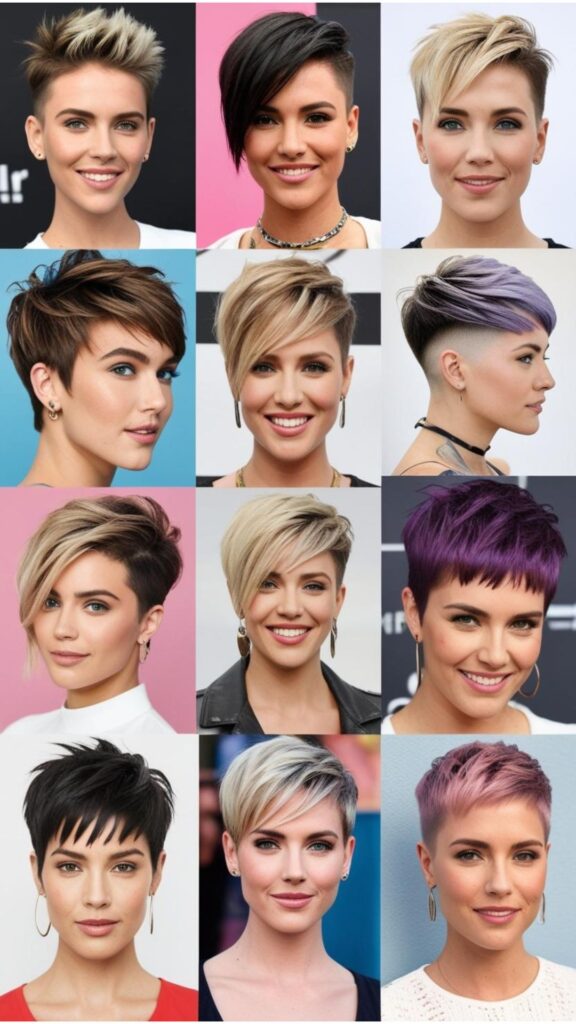 Short haircuts allow for individuality and self-expression. They can be a way to show the world your unique style and personality.