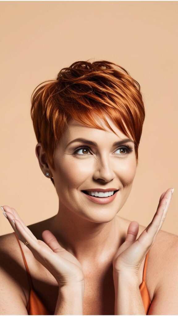 A short haircut can be a refreshing and empowering change. Embrace the versatility and style that short hair offers for a confident new look.