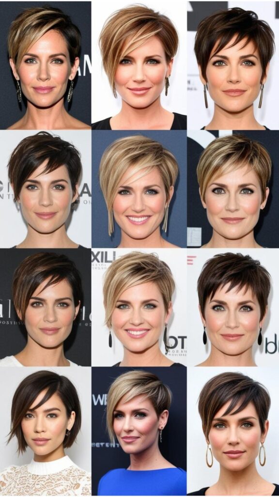 Find inspiration for short haircuts by browsing social media, magazines, or observing stylish women. Consider how different styles would suit your features and personality.