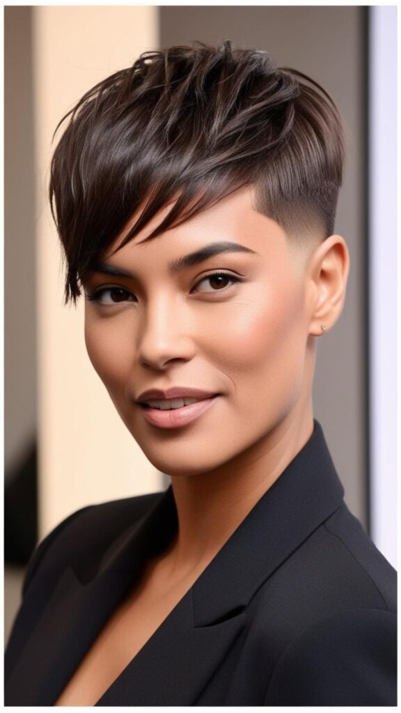 A great short haircut can boost your confidence and be a form of self-expression. Embrace your individuality and feel amazing with a style that reflects your personality.