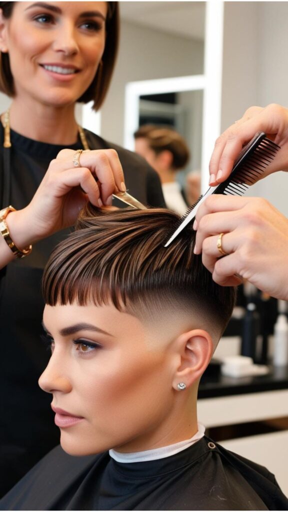 Finding the perfect short haircut is a journey of experimentation and consultation with a stylist. Embrace the process to discover the perfect style for you.