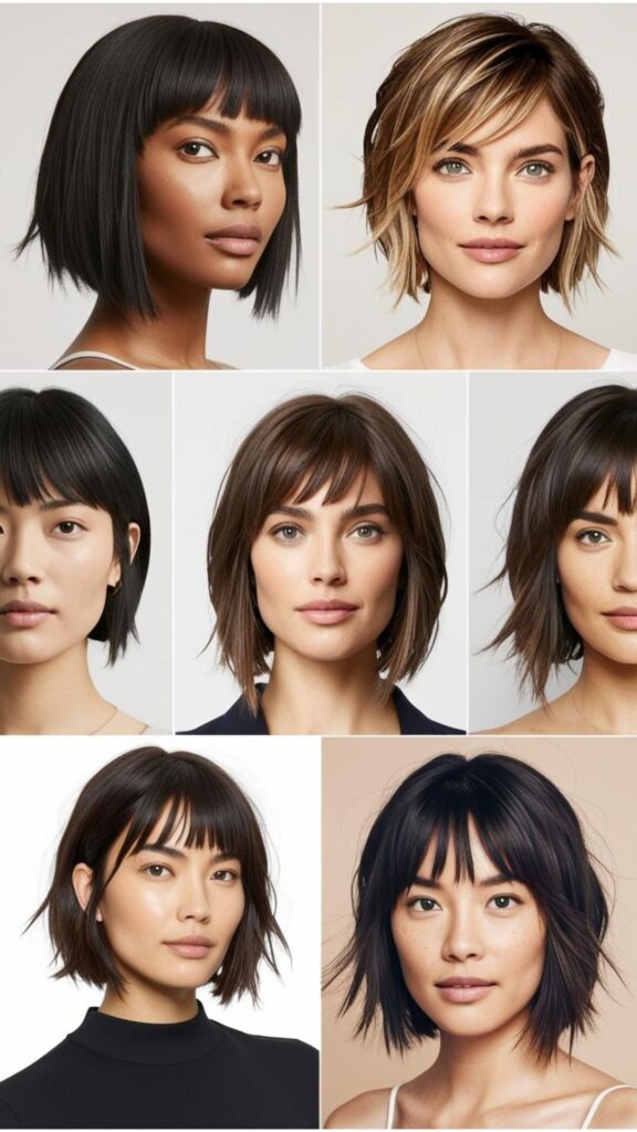Bobs and lobs are versatile short haircuts that flatter various face shapes and hair types. They can be customized with layers, bangs, and textures for a personalized look.