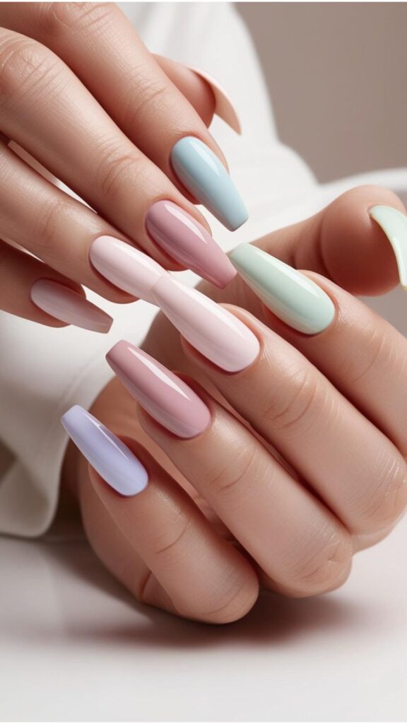 Acrylic enhancements offer the option to add length and strength to short nails.  They allow for experimentation with different shapes. Professional application and removal are crucial for maintaining healthy natural nails.