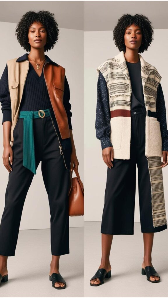 Style meets ethics in sustainable fashion: mix versatile pieces, accessorize mindfully, and embrace secondhand finds for a unique, eco-friendly wardrobe.