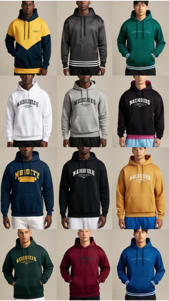 Hoodies contribute to diverse aesthetic styles.