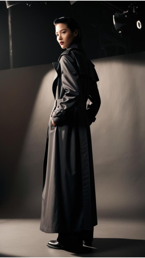 The trenchcoat's presence in film, TV, and art has made it a cultural icon, associated with style and sophistication.