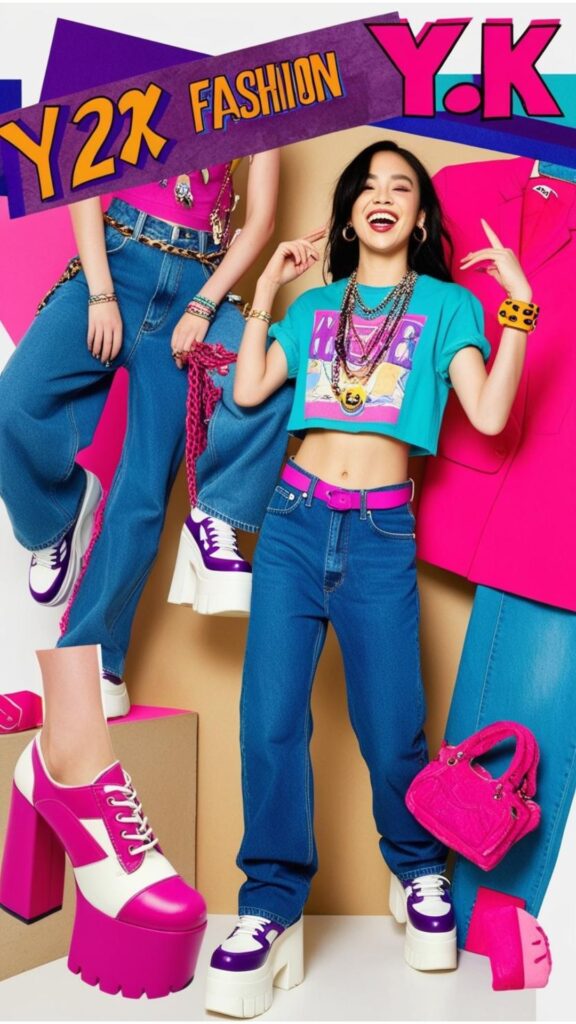 Embrace the Y2K fashion revival by mixing trends, shopping secondhand, accessorizing, and having fun with bold, nostalgic styles that express your personality.