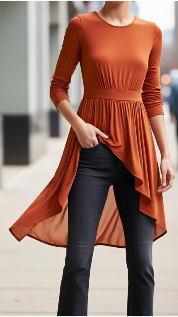 Dress over jeans: A versatile layering technique for extending summer dress season, adding warmth, and creating modern, unique outfits.