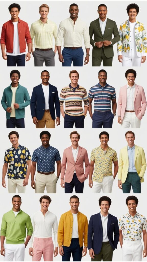 Express your personal style this Easter! Explore different looks, colors, patterns, and accessories to find an outfit that makes men feel confident and comfortable for the occasion.