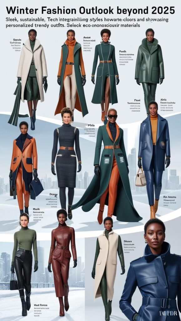 Winter fashion outlook: Tech-integrated clothing, sustainability focus, and personalized trendy outfits shaping style beyond twenty twenty-five.