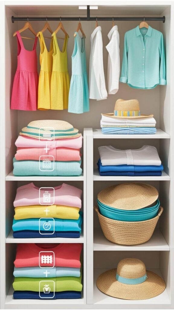 Care for your summer wardrobe: Proper washing, careful storage, and investing in quality pieces.