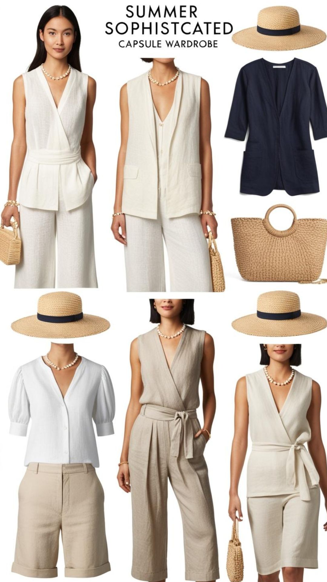 Sun's Out, Style's On: Your Perfect 12 Capsule Wardrobe Summer Style in 2025.